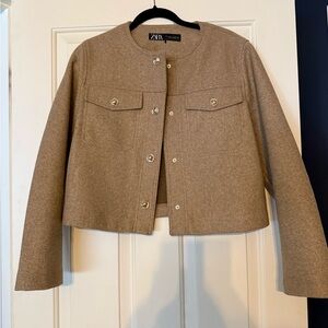 Zara Women's Beige Blazer